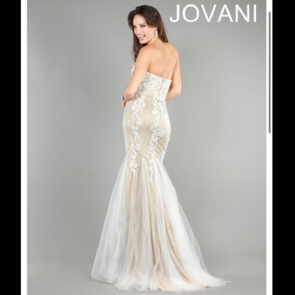 Jovani Beaded Formal Dress - Picture 4 of 8